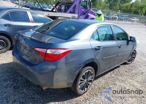 2015 Toyota Corolla S Plus from USA, damaged, VIN 5YFBURHE2FP352691